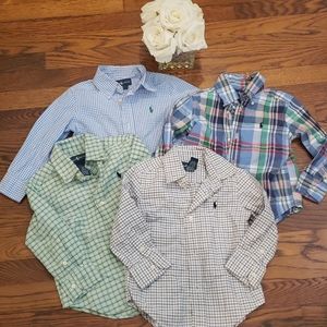 Ralph Lauren 2T Collared Button-down Bundle